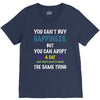 you can't buy happiness, but you can adopt a cat and that's pretty muc V-Neck Tee