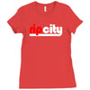 rip city Ladies Fitted T-Shirt