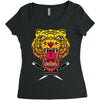 warrior instinct Women's Triblend Scoop T-shirt