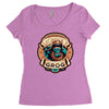 ghost pirate grog Women's Triblend Scoop T-shirt