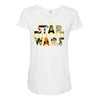 star wars Maternity Scoop Neck T-shirt
