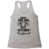 sorry this girl is already taken by a super sexy september boyfriend Racerback Tank