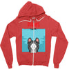 paws Zipper Hoodie