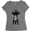 all might Women's Triblend Scoop T-shirt