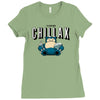 chillax like a Ladies Fitted T-Shirt