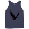 black raven with red eye Tank Top