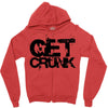 get crunk Zipper Hoodie