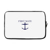 first mate Laptop sleeve