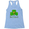 ireland shamrock Racerback Tank