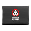 no humans allowed district 9 Accessory Pouches
