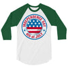 usa fourth of july 3/4 Sleeve Shirt