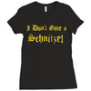 schnitzel Ladies Fitted T-Shirt