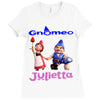 Sherlock Gnomes Ladies Fitted T-Shirt