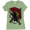 sparta warrior Ladies Fitted T-Shirt