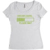 sarcasm loading funny computer tech gee Women's Triblend Scoop T-shirt