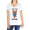Sarcasm Ladies Curvy T-Shirt