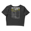 October Girl Facts Libra Crop Top