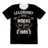 legendary riders are born in 1989 All Over Women's T-shirt
