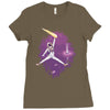space jam jordan Ladies Fitted T-Shirt