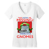 Sherlock Gnomes Women's V-Neck T-Shirt