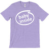 baby inside sticker vinyl decal T-Shirt