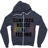 Sunrises House &amp; Techno Zipper Hoodie