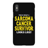 This is What a Sarcoma Cancer Survivor Looks Like iPhoneX