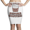 no talkie before coffee! Pencil Skirts