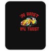 in rust we trust  rat beetle hot rod Mousepad