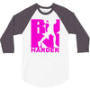run harder gym workout 3/4 Sleeve Shirt