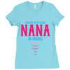 Have No Fear Nana Is Here Ladies Fitted T-Shirt