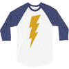 lightning bolt camera flash 3/4 Sleeve Shirt