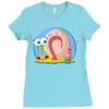 opposite day Ladies Fitted T-Shirt
