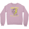 this test was a piece of cake Crewneck Sweatshirt