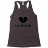 xxxtentacion black logo Racerback Tank