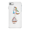 Cute Unicorn and Happy Cupcake iPhone 7 Case
