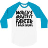 worlds greatest father i mean.. 3/4 Sleeve Shirt