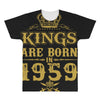 kings are born in 1959 All Over Men's T-shirt