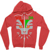 redesignsideas for the flag of wakanda Zipper Hoodie