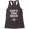 save the bees (2) Racerback Tank