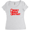 funny  wtf, ideal birthday present or gift Women's Triblend Scoop T-shirt