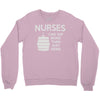 nurses can tap more than just veins Crewneck Sweatshirt