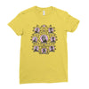 the royal tenenbaums extended family tree Ladies Fitted T-Shirt