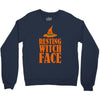 resting witch face Crewneck Sweatshirt