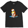 calvin hobbes V-Neck Tee