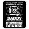 Never Underestimate A Daddy With An Engineering Degree Mousepad