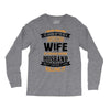 Super Cool Wife Of A Freaking Awesome Husband Long Sleeve Shirts