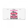running mom License Plate