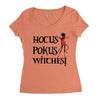 hokus pokus witches Women's Triblend Scoop T-shirt