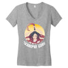 scorpio girl Women's V-Neck T-Shirt